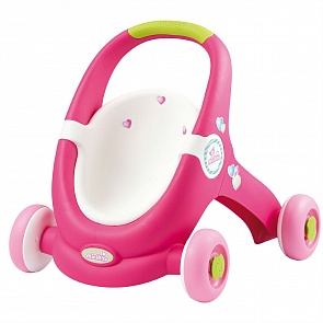 Smoby MiniKiss Коляска для кукол - ходунки, 210201 Smoby MiniKiss Коляска для кукол - ходунки, 210201
